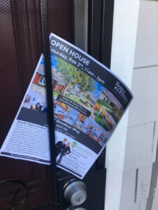 real_estate_open_house_flyer_on_the_front_door_in_rocklin_california 